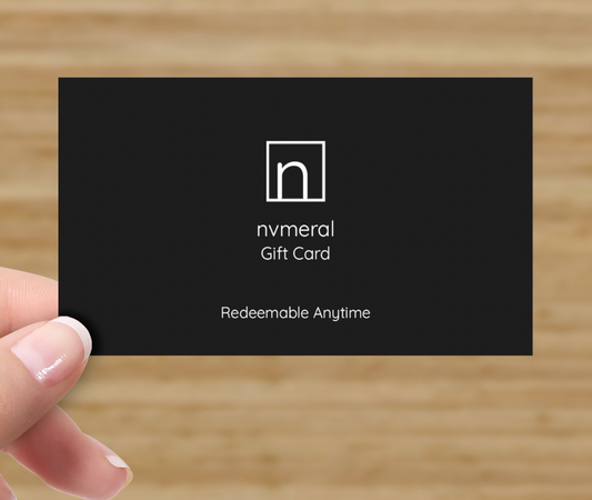 nvmeral Gift Card